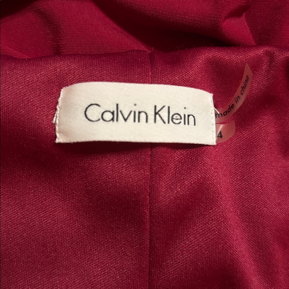 Calvin Klein Raspberry Dress - Picture 4 of 4